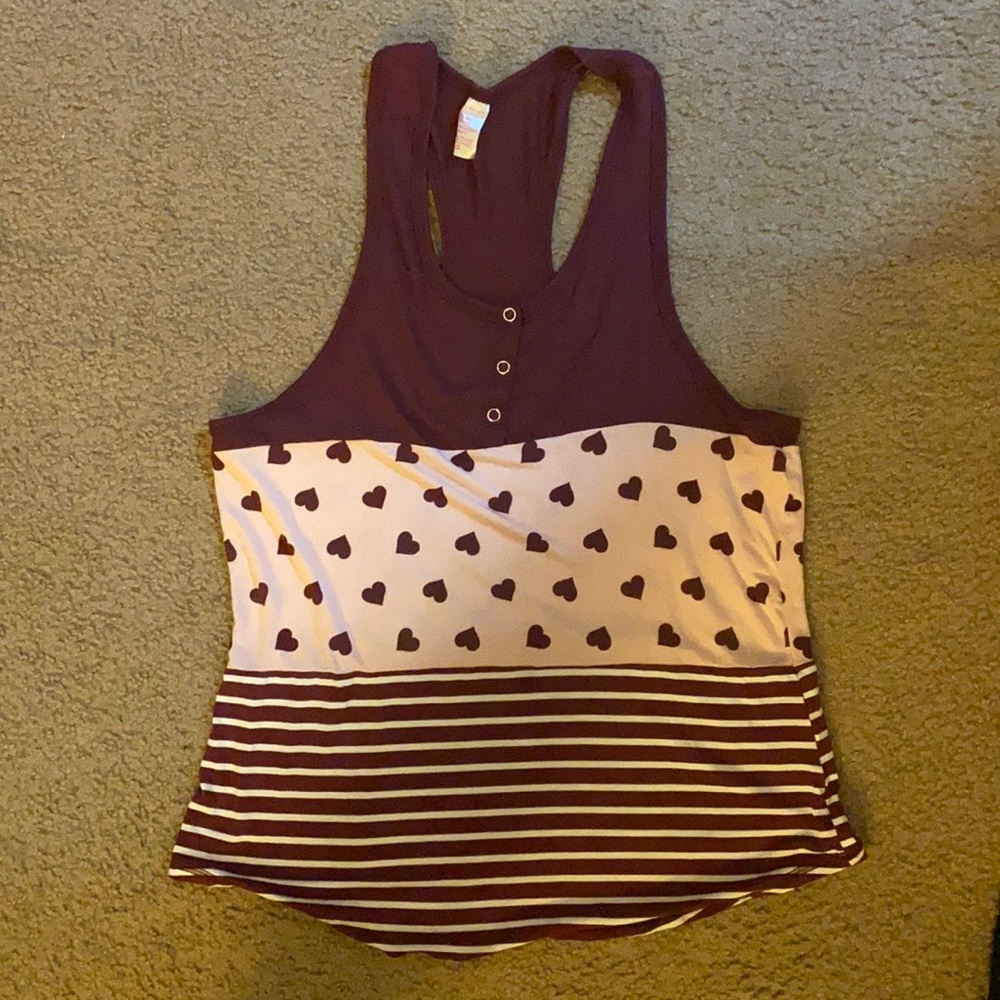 Multi Patterned Tank. No Boundaries XL 15-17